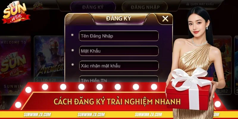 Quy trình đăng ký tài khoản thành viên mới nhanh